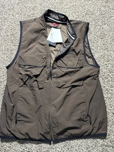 Nike Sportswear Gilet Uomo Tessuto Tecnico Taglia S Small (Marrone) FZ0748-237 $125 - Foto 1 di 4