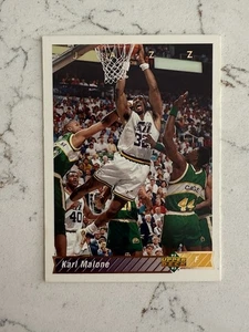 1992-93 Upper Deck Pack Fresh Mint #112 Karl Malone Utah Jazz - Picture 1 of 2