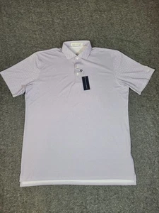 Polo golf uomo Holderness & Bourne The Porter bianca logo Liberty Lexus - Foto 1 di 11