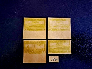~ ~ SYRIA 1946 / IMPERF COLOURS TRIAL / # 443 444 445 / MINT NG / 85+1949 - Picture 1 of 4
