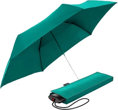 Knirps AS.050 Slim Medium Manual Open Close Rain Umbrella - Compact Umbrella... - Image 1 of 4