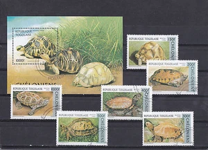 Q1173 - Togolaise 1996 - Block + Set - Schildpadden/Turtles/Schildkröten    - Picture 1 of 1
