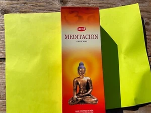 HEM Incense Sticks. 120ct box MEDITATION - Picture 1 of 1