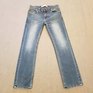 Levi's 511 Performance Slim Size 12 Reg (26x26) Youth Size Blue Jeans Denim NICE - Picture 1 of 21