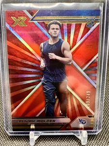 2021 Panini XR ELIJAH MOLDEN Rookie Red Parallel #’d /249 - TITANS RC #169 - Bild 1 von 2