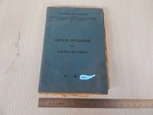 ACCESSORIO FIAT 500 D 1963 TARGA TORINO 5 PER SOLO USO COLLEZIONE - Picture 1 of 5