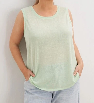 NEW SUZANNE GRAE BASIC TANK, LIME SIZE S, M, L - image 1 of 3