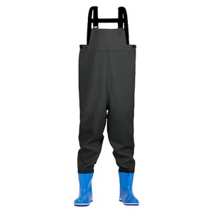 Kids Chest Waders Youth Fishing Waders for Toddler Children Waterproof Waders - Picture 1 of 13