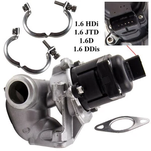 Vanne EGR + joints + 2 colliers pour C4 308 407 1.6 HDI & 1.6 TDCI OEM 1618NR - Imagen 1 de 5
