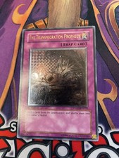Yugioh! The Transmigration Prophecy STON Ultimate Rare 1st Edition LP