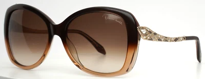 Gafas de sol ROBERTO CAVALLI Mizar 917S-A 50F marrón degradado para mujer 57-17-135 B:51 Foto 1 de 4