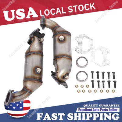 Convertidores catalíticos ambos colectores para Dodge Grand Caravan 3,6 L 2011-2016 Foto 1 de 4