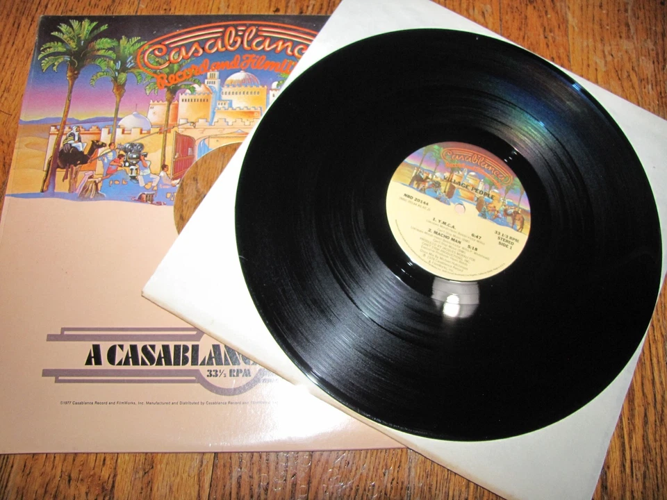 VILLAGE PEOPLE - Y.M.C.A. / MACHO MAN - CASABLANCA RECORDS 12" SINGLE SIDED - Image 1 of 1