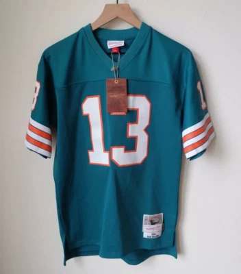 NUEVO Jersey Mitchell & Ness Dan Marino #13 Colección Legacy Cosido JUVENTUD XL Foto 1 de 4