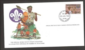 Briefmarkensammlung Antigua & Barbuda World Scout 1982 FD Karte - Bild 1 von 2