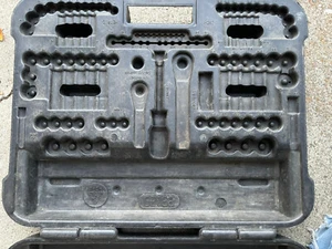 Vintage Craftsman Made In USA 3/8” 1/4" Drive Socket Set CASE ONLY (for 9-33129) - Picture 1 of 6