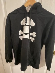 Johnny Cupcakes mens black hooded sweatshirt medium - Picture 1 of 4