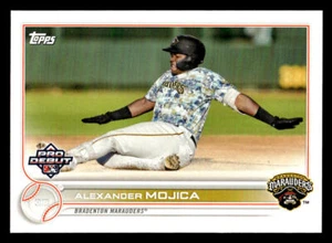 2022 Topps Pro Debut #PD-43 Alexander Mojica Card Bradenton Marauders - Picture 1 of 2