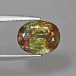 2.10 Cts_Gem Collector Stone_100% Natural Unheated Bi-Color Andalusite_Brazil - Picture 1 of 5