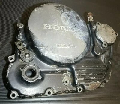 本田 XR500R XR500 右发动机离合器保护套 外壳 1983 1984 Xr 500 83 84 600 帽子 — 第 1/4 张图片