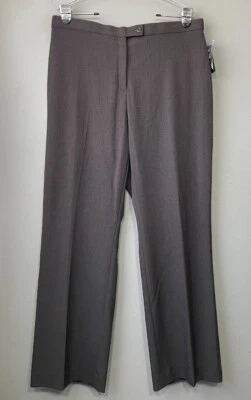 Pantalones de vestir East 5th talla 16 Petite calce clásico gris carbón secretamente delgados Foto 1 de 4