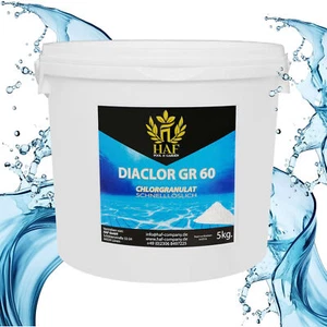 HAF® Schnelllösliches Chlorgranulat 5 kg - S-Granulat für Desinfektion von Pools - Bild 1 von 9