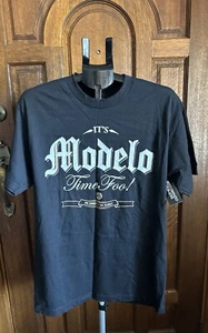It’s Modelo Time Foo T-Shirt Men’s Size Large Ink Junkies X OG Family - Picture 1 of 6