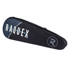 Racket Bag Cover for Badminton Squash - Blue or Black - Full Length Racquet Case