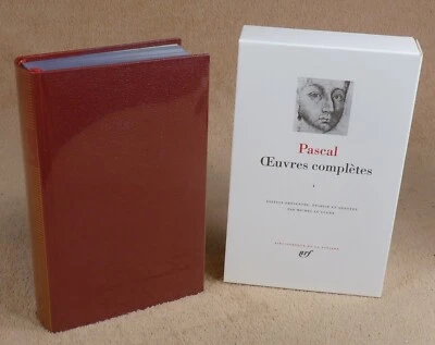 LA PLEIADE :  PASCAL / OEUVRES COMPLETES  1 - 1998 - Photo 1/4