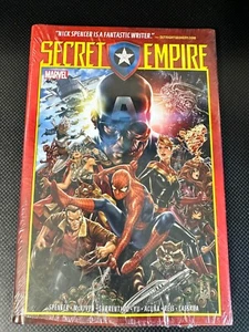 Secret Empire Complete Marvel Deluxe Hardcover NEW SEALED Captain America Hydra - Picture 1 of 2