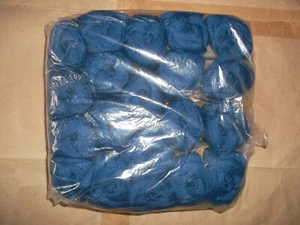 NEU 20 Knäule / 1 Kilo Garn Wolle Strickgarn Marke Gustav Werner Baumwolle blau - Bild 1 von 7