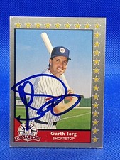 AUTOGRAPH AUTO Garth Iorg 1990 Pacific Senior Baseball #152