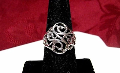 ANILLO REMOLINO CÓNICO KABANA KBN PLATA ESTERLINA 925 TALLA 7,25 Foto 1 de 4