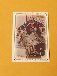 2008-09 Upper Deck Masterpieces Hockey #7 Patrick Roy Colorado Avalanche 