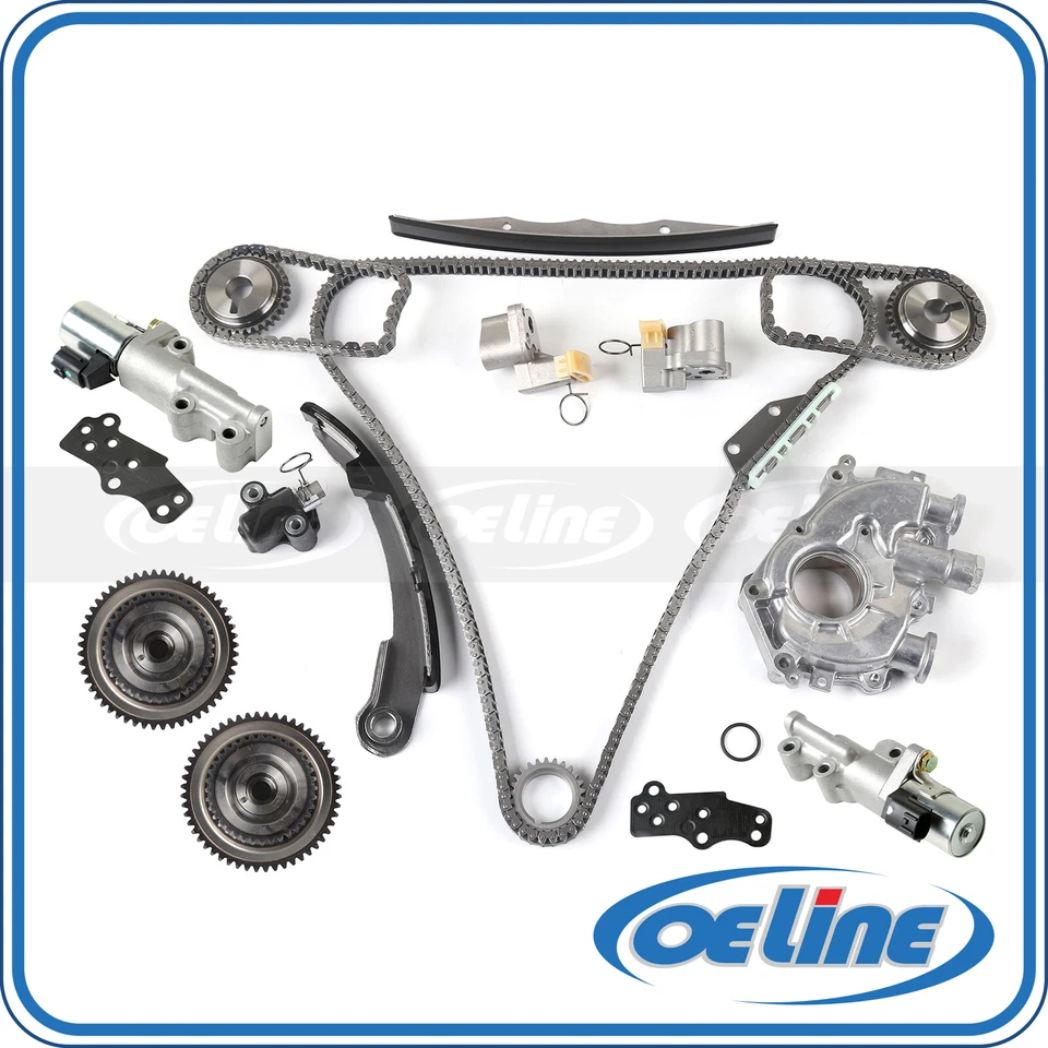 Timing Chain Kit VVT Sprocket Solenoid Oil Pump for Nissan NV1500 NV2500 NV3500  - Изображение 1 из 4