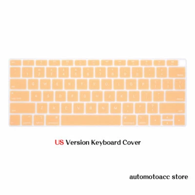 Многоцветный силиконовый чехол клавиатуры для Macbook M4 Air 13 Pro 15 16 14 11 12 дюймов - Изображение 1 из 4
