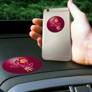 Fanmats NCAA Arizona State Sun Devils Cell Phone Grip Thick Polymer Stickers - Picture 1 of 1