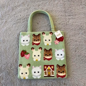 NEU FEILER x Sylvanian Families 25x25cm Tragetasche Japan limitiertes Geschenk - Bild 1 von 2