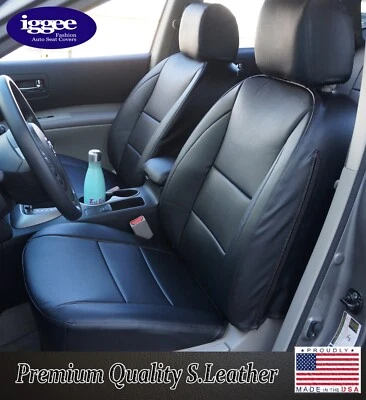 FUNDAS DE ASIENTO NISSAN ROGUE 2008-2013 S. CUERO AJUSTE PERSONALIZADO 2 DELANTERAS 13 COLORES Foto 1 de 4