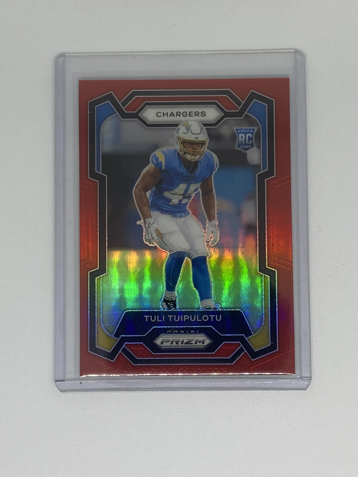 2023 Panini Prizm Retail Red SP Tuli Tuipulotu #354 ROOKIE RC