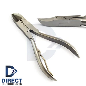 Heavy Duty Nail Clipper For Thick Nails Manicure Pedicure Cutter Stainless Steel - Picture 1 of 7