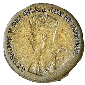 1932 Penny King George V Canadian One Cent Coin Canada - Bild 1 von 2