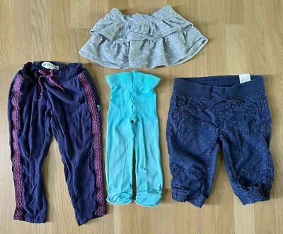 Niñas Niño Pequeño Falda y Pantalones Medias Paquete Roxy H&M Genuino Bebé 6 meses - 3 años Foto 1 de 4