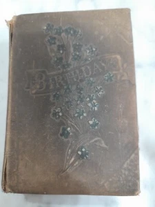 Vintage /Antique 1942 Burthdays Book Augsburg Publushing - Picture 1 of 16
