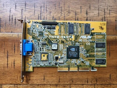 ASUS TNT2-VANTA - 8MB Graphics AGP Card -NVidia RIVA TNT2 -  P/N # 5184-3942 - Image 1 of 4