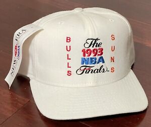 Vintage 1993 NBA Finals Chicago Bulls Phoenix Suns Snapback Cap Hat NWT
