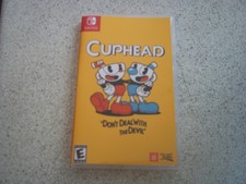 CUPHEAD: BOX ART & EMPTY NEW SWITCH STYLE CASE ONLY.