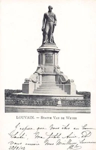 België - LEUVEN (Vl. Br.) Statue Van de Weyer - Uitg. onbekend - Imagen 1 de 2