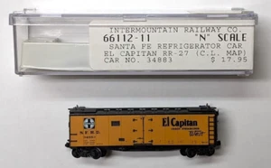 Intermountain 66112-11 Santa Fe ATSF SFRD 34883 "El Capitan" Kühlwagen - Bild 1 von 3