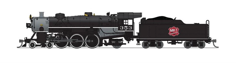 Broadway Limited 8008 N MKT Light Pacific 4-6-2 Paragon4 Sound Locomotive #356 - Image 1 of 1